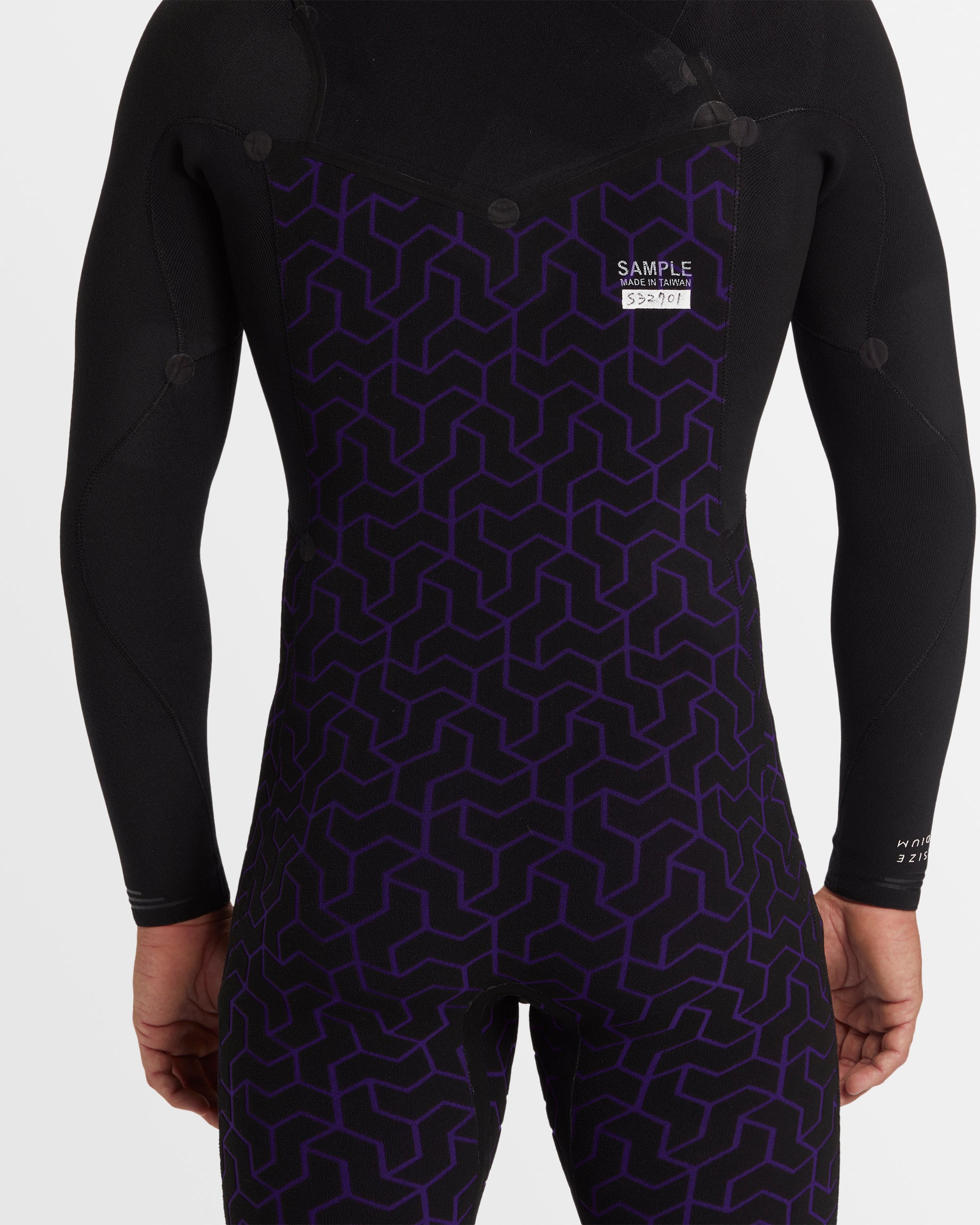 Billabong Mens 3/2mm Furnace Natural Chest Zip Steamer Wetsuit