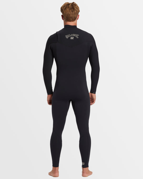Mens 3/2mm Revolution Natural Chest Zip Steamer Wetsuit