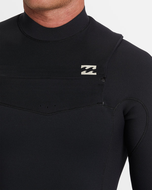 Mens 3/2mm Revolution Natural Chest Zip Steamer Wetsuit