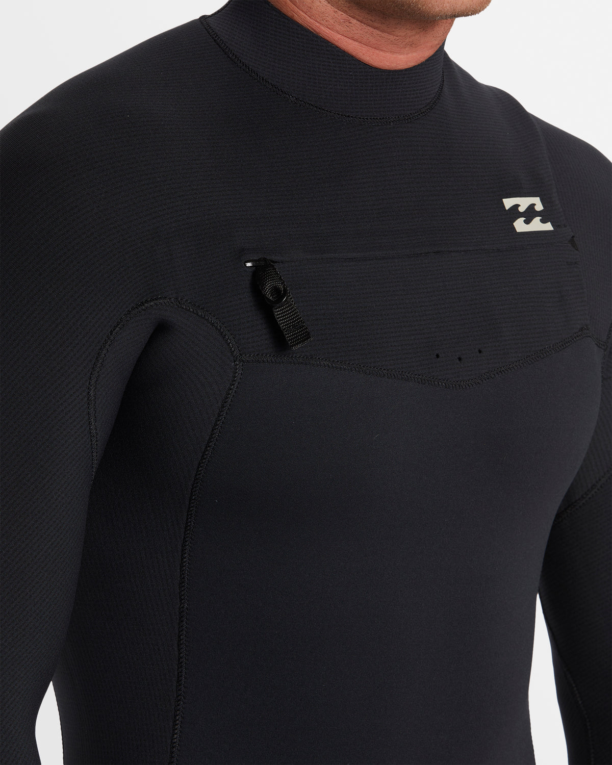 Mens 3/2mm Revolution Natural Chest Zip Steamer Wetsuit