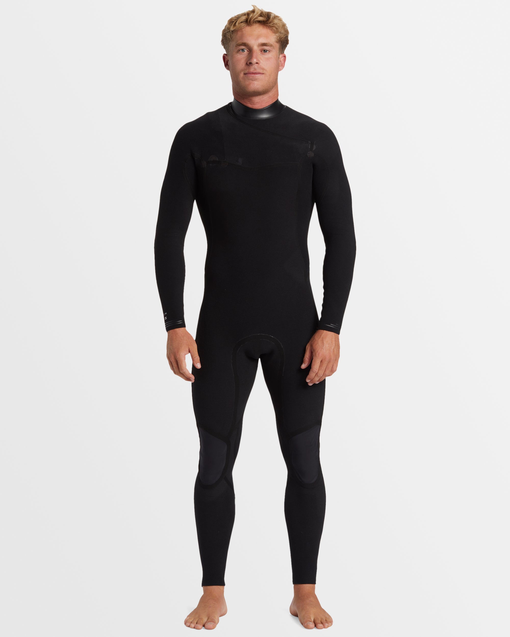 Mens 3/2mm Revolution Natural Chest Zip Steamer Wetsuit