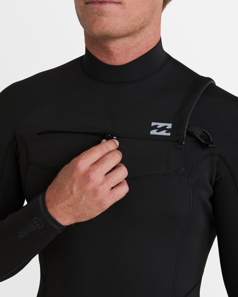 Mens 2/2mm Revolution Natural Chest Zip Long Sleeve Springsuit