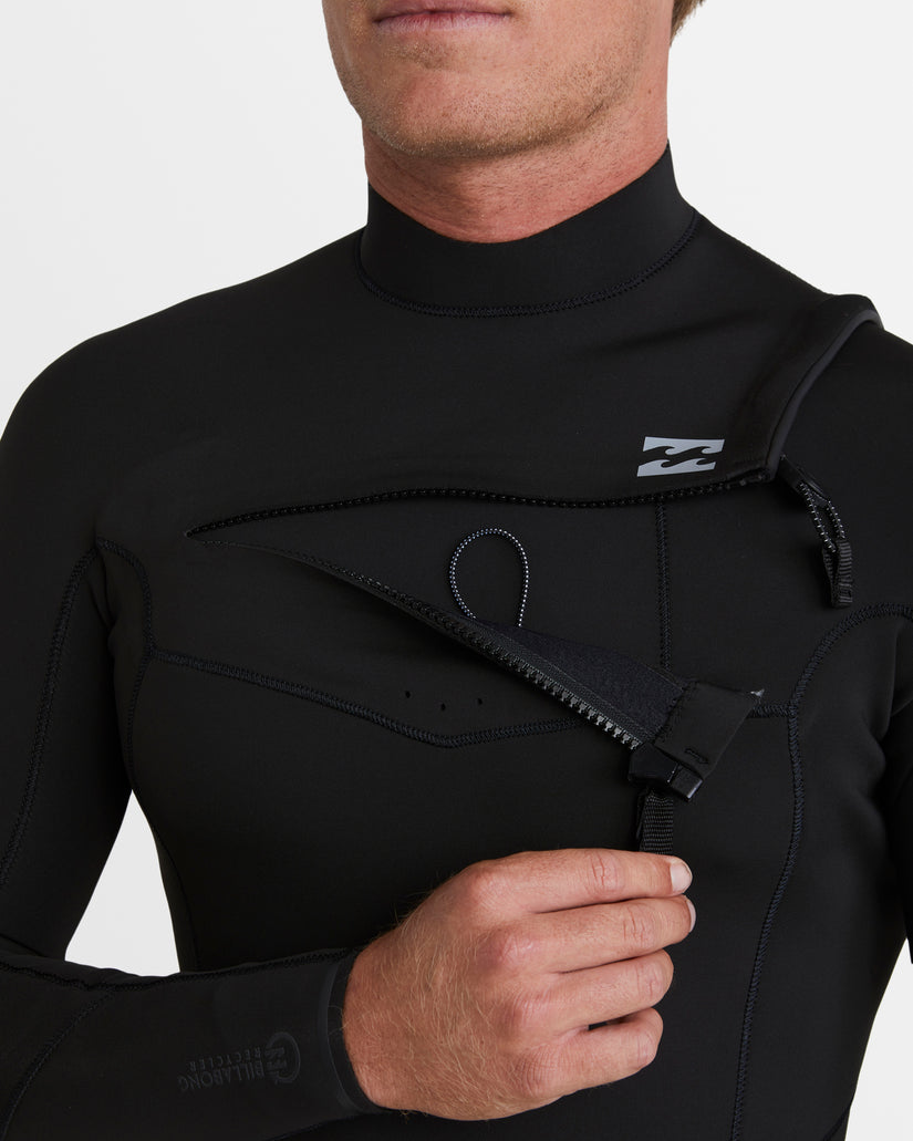 Mens 2/2mm Revolution Natural Chest Zip Long Sleeve Springsuit