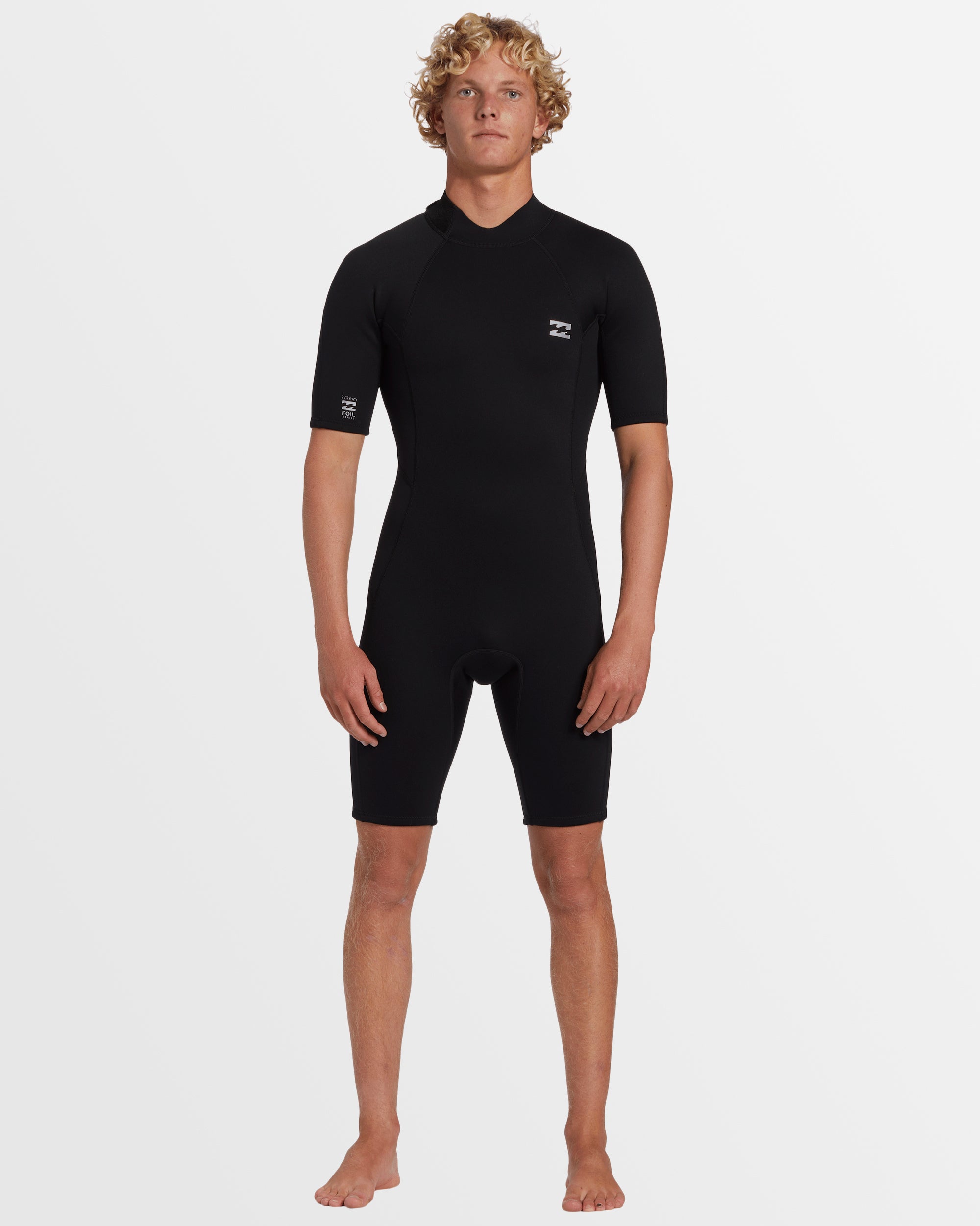 Mens 2/2mm Foil Back Zip Springsuit