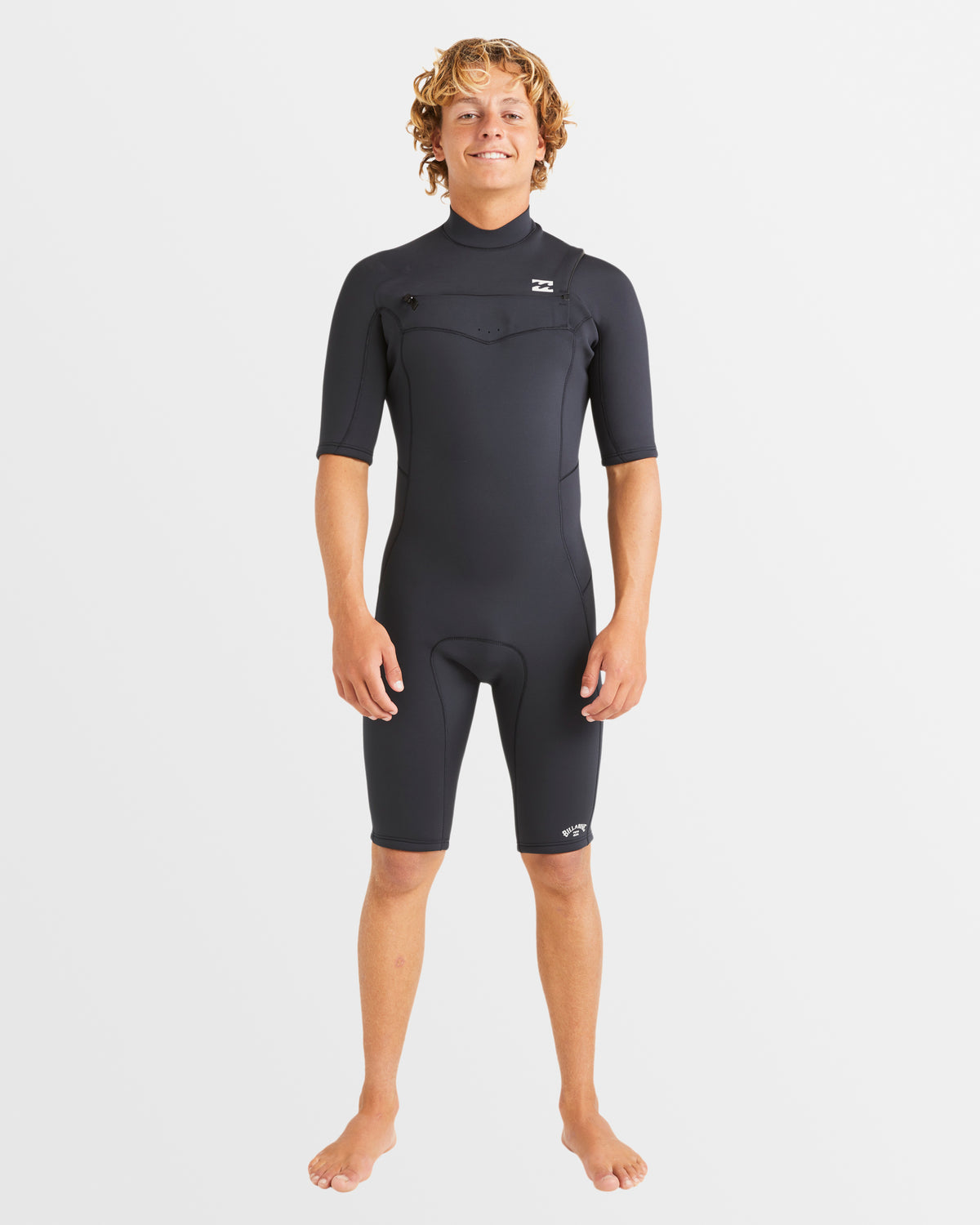 Mens 2/2mm Absolute Natural Chest Zip Springsuit