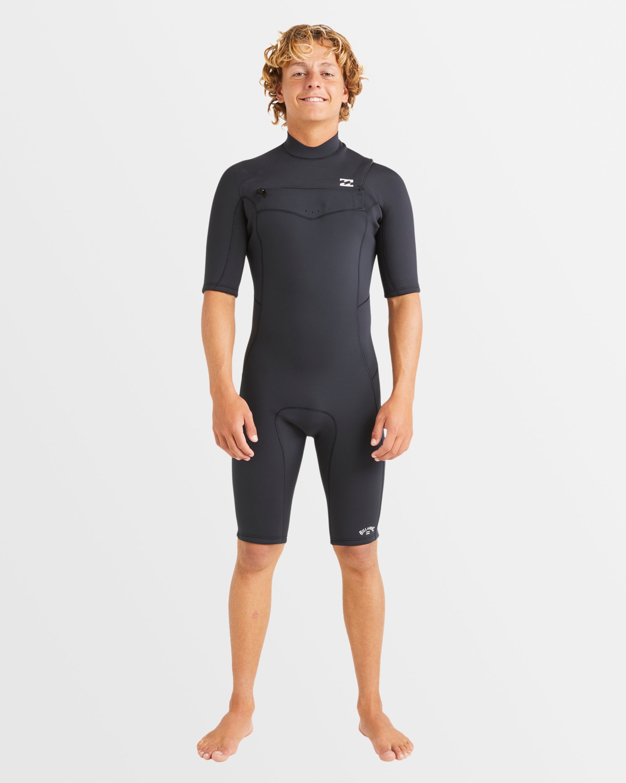 Mens 2/2mm Absolute Natural Chest Zip Springsuit