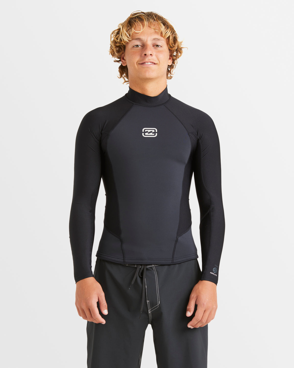 Mens 1Mm Absolute Poly Lite Long Sleeve Wetsuit Top
