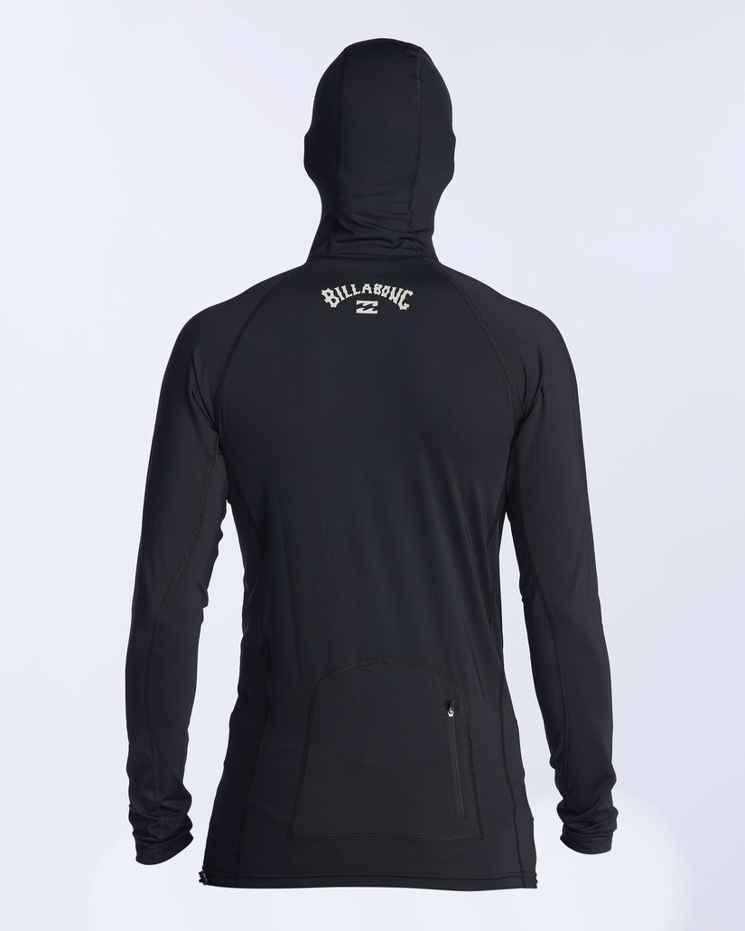 Mens Strike Mission Hooded Long Sleeve Rash Vest