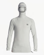 Mens Strike Mission Hooded Long Sleeve Rash Vest