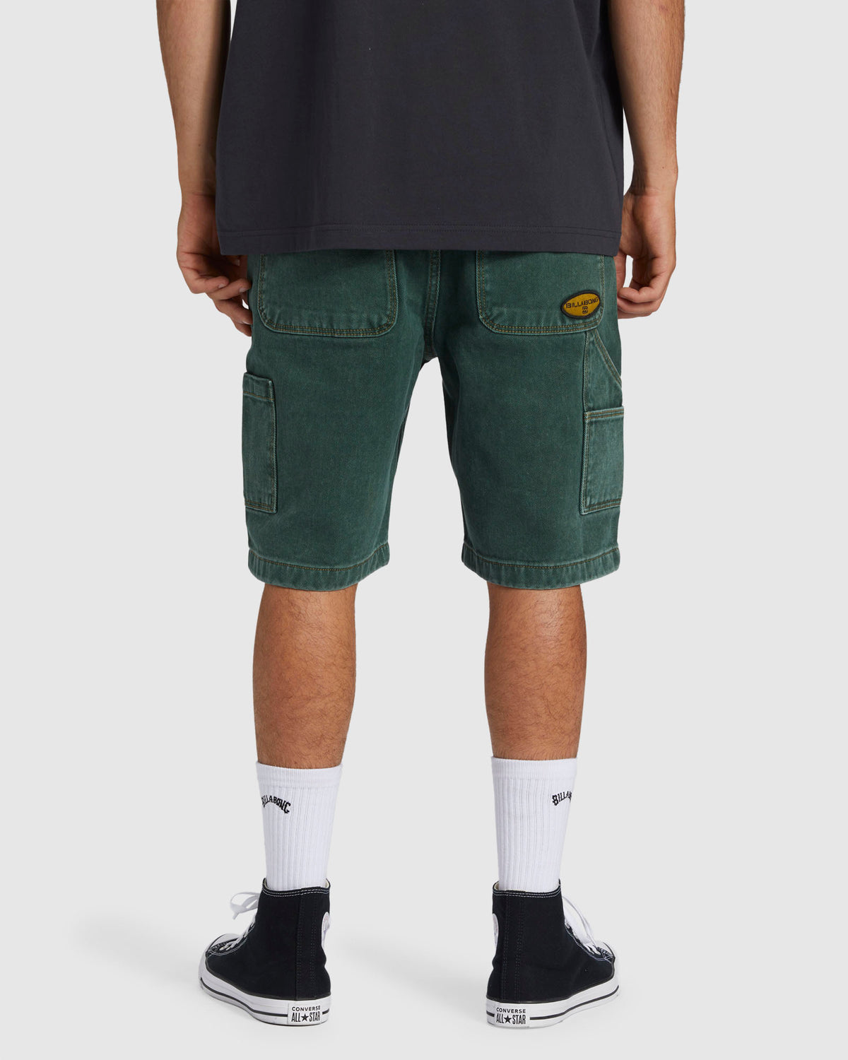 Mens Bad Dog Denim Shorts