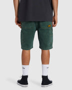Mens Bad Dog Denim Shorts