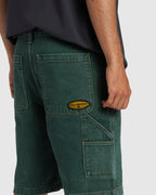 Mens Bad Dog Denim Shorts