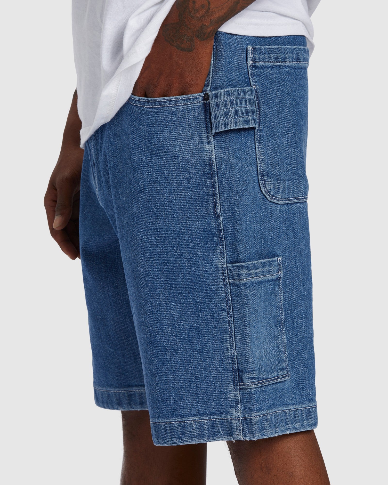 Mens Bad Dog Workwear Shorts