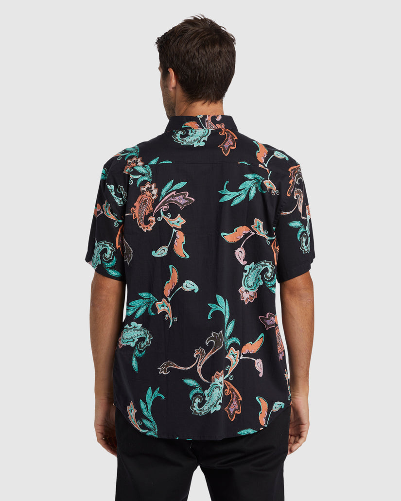 Mens Sundays Short Sleeve Shirt