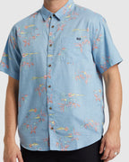 Mens Sundays Short Sleeve Shirt