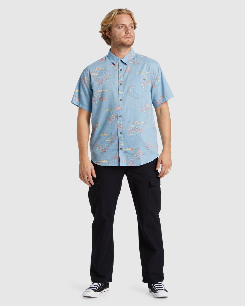 Mens Sundays Short Sleeve Shirt