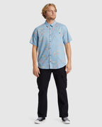 Mens Sundays Short Sleeve Shirt
