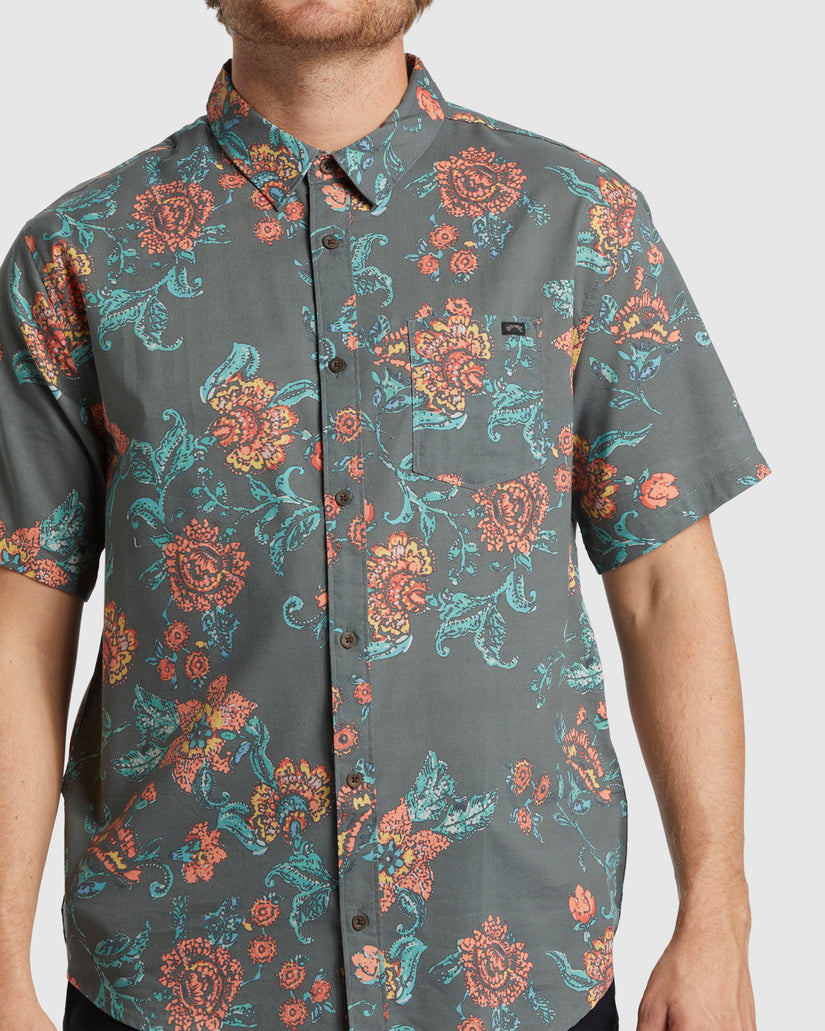 Mens Sundays Short Sleeve Shirt