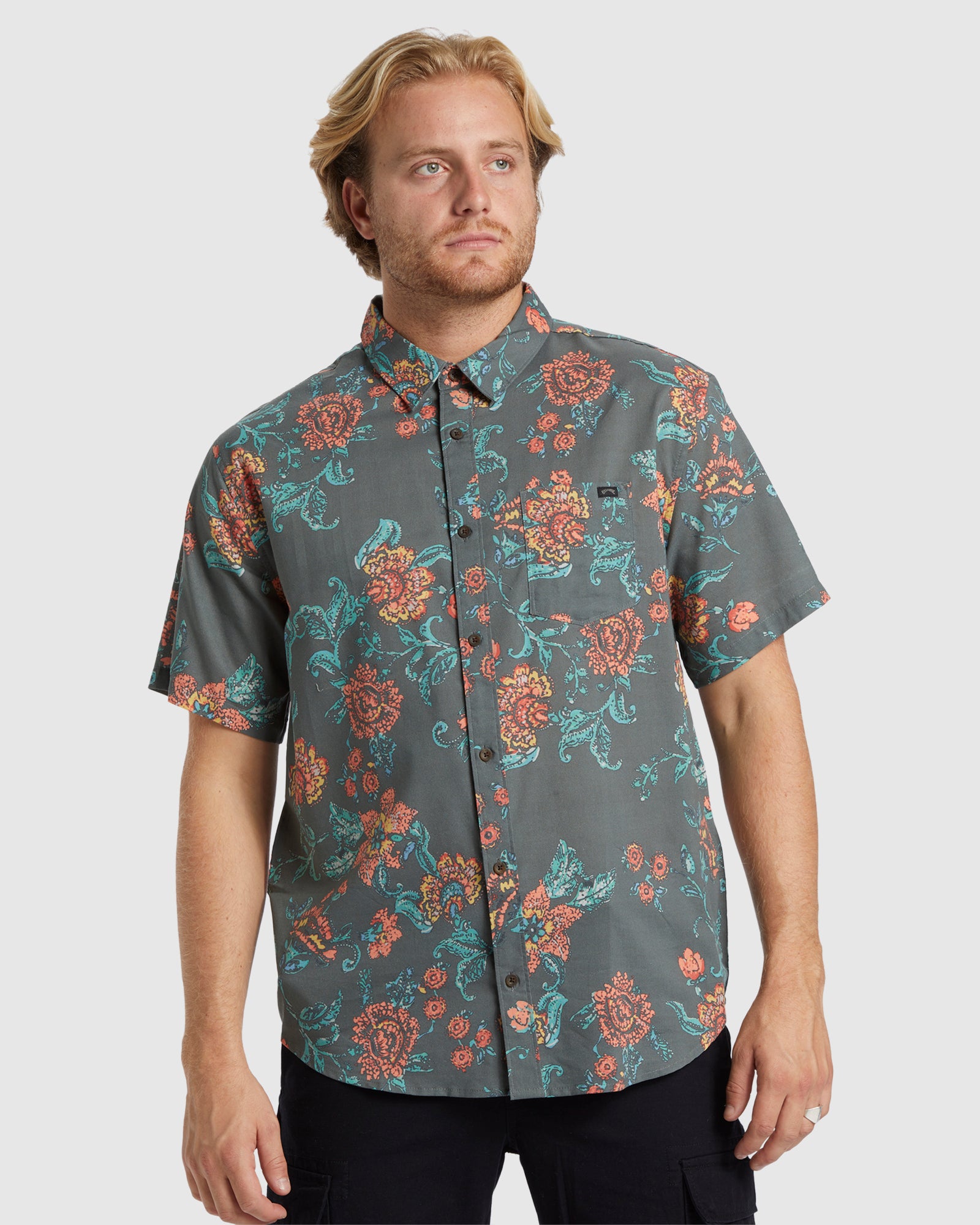 Mens Sundays Short Sleeve Shirt