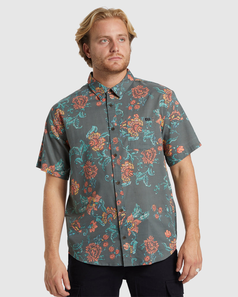 Mens Sundays Short Sleeve Shirt