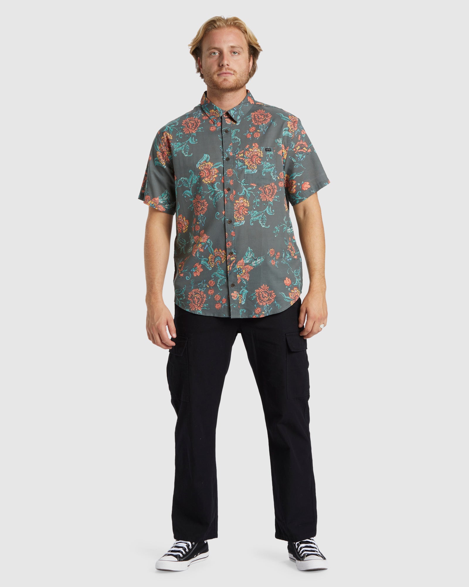 Mens Sundays Short Sleeve Shirt