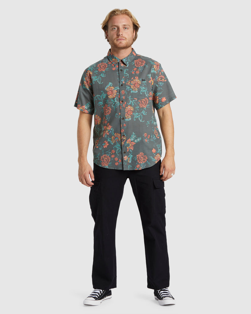 Mens Sundays Short Sleeve Shirt