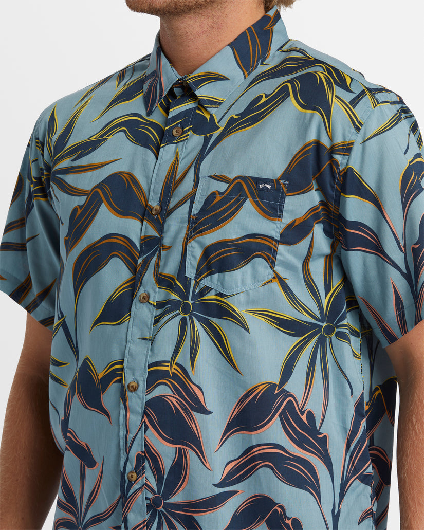 Mens Sundays Short Sleeve Shirt