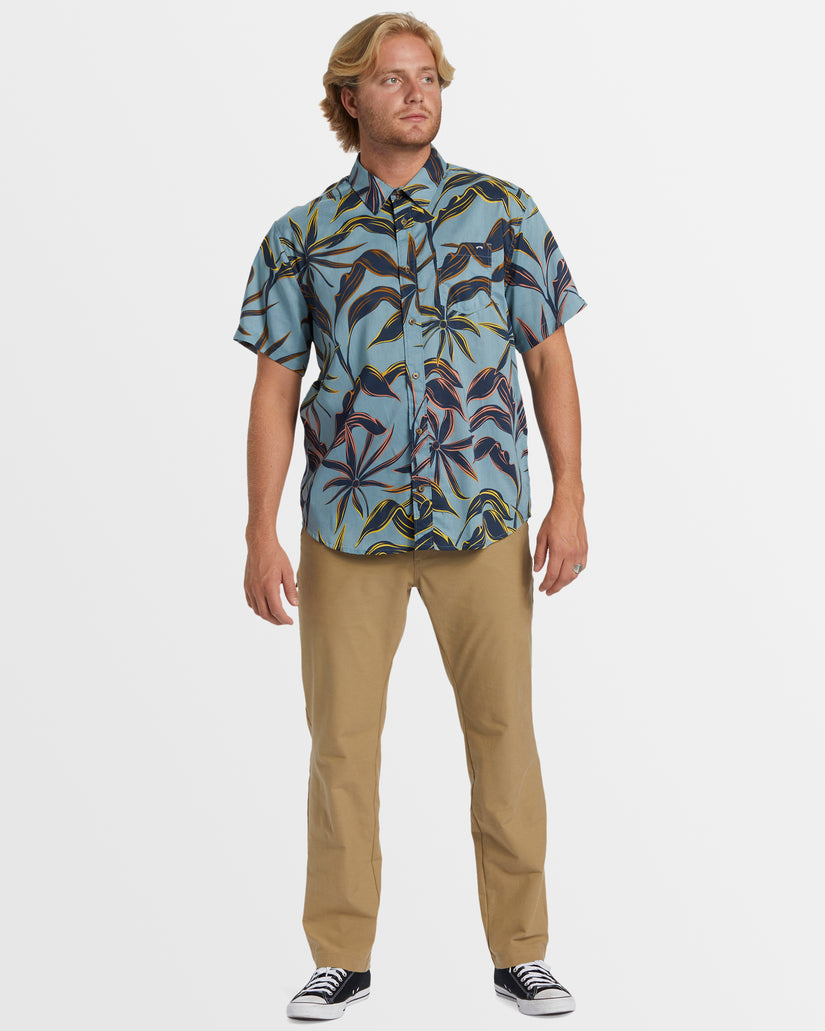 Mens Sundays Short Sleeve Shirt