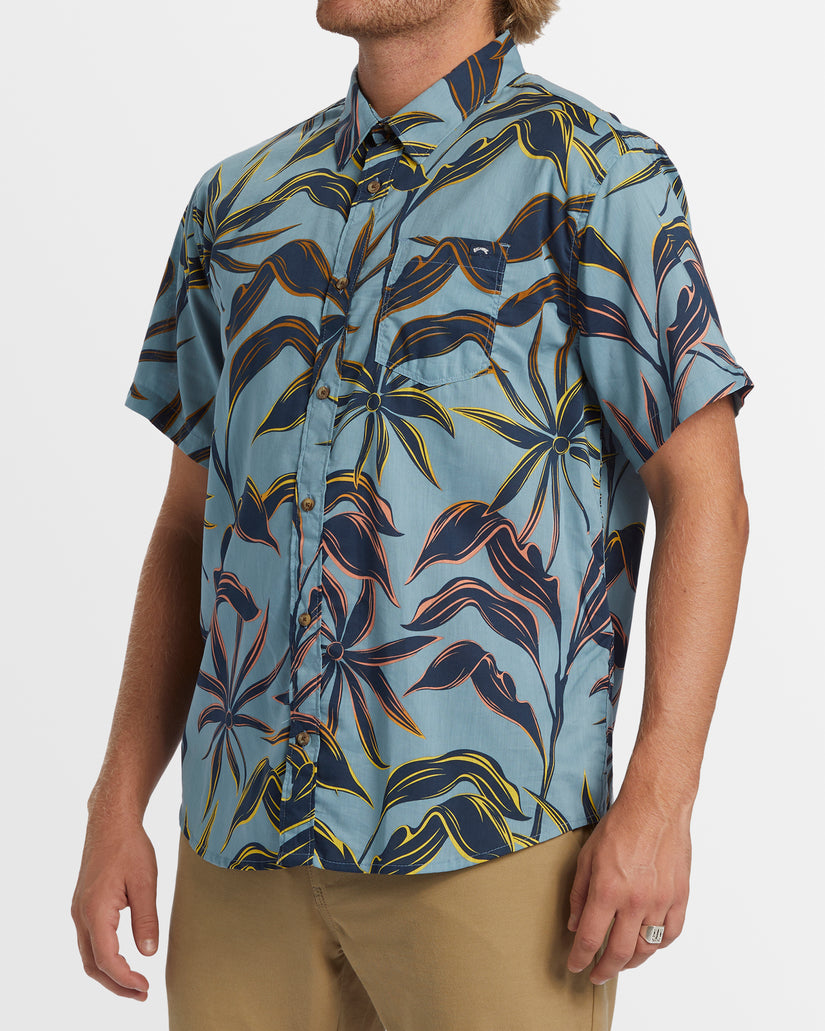 Mens Sundays Short Sleeve Shirt