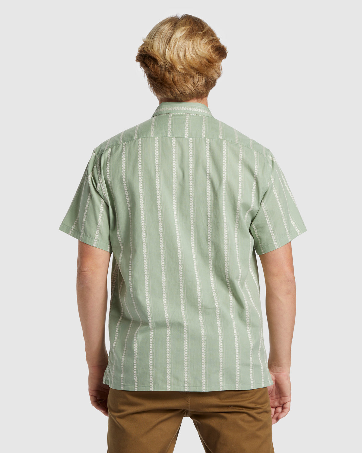 Mens Sundays Jacquard Short Sleeve Shirt