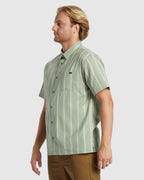 Mens Sundays Jacquard Short Sleeve Shirt
