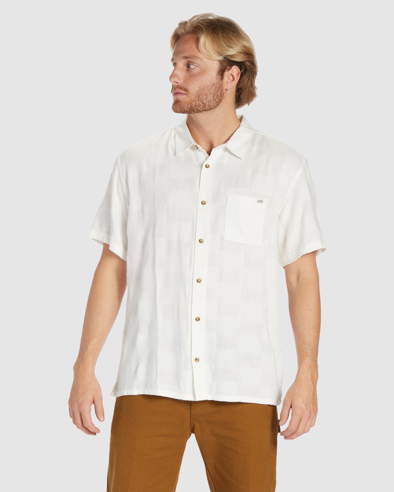 ヴァインヤードヴァインズ メンズ シャツ トップス Linen Button-Down Shirt