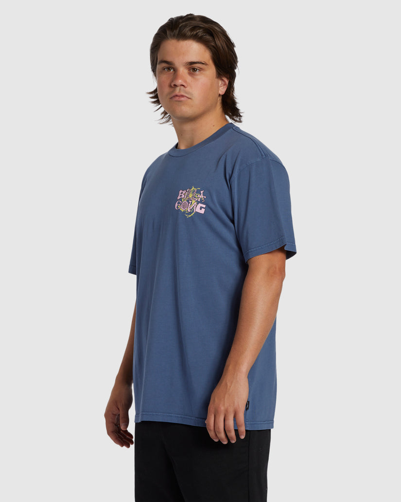 Mens High Tide Wave Wash T-Shirt