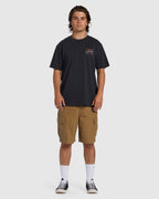 Mens Reflections Wave Wash T-Shirt