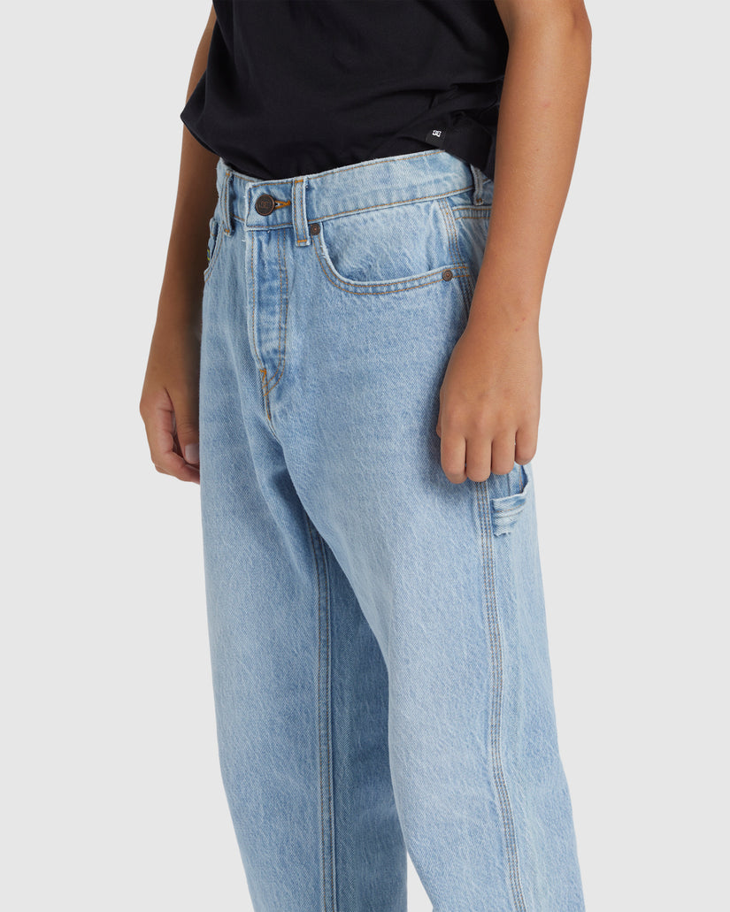 Boys 8 -16 Worker Baggy Carpenter Denim Pants