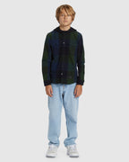 Boys 8-16 Ruckus Hooded Flannel Shirt