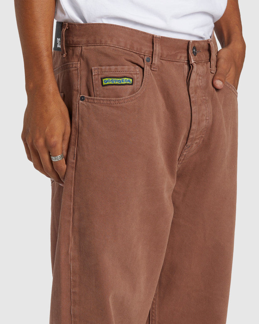 Mens Worker Baggy Denim Jeans