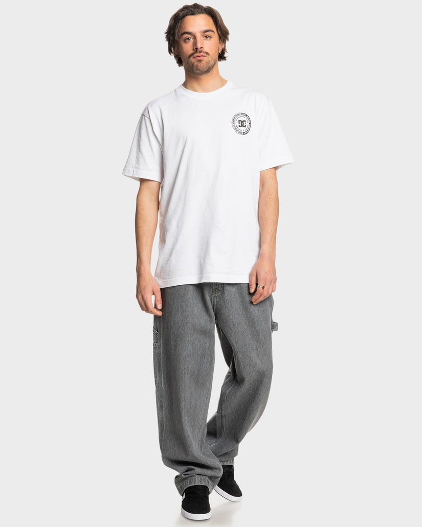 Mens Worker Baggy Relaxed Fit Jeans
