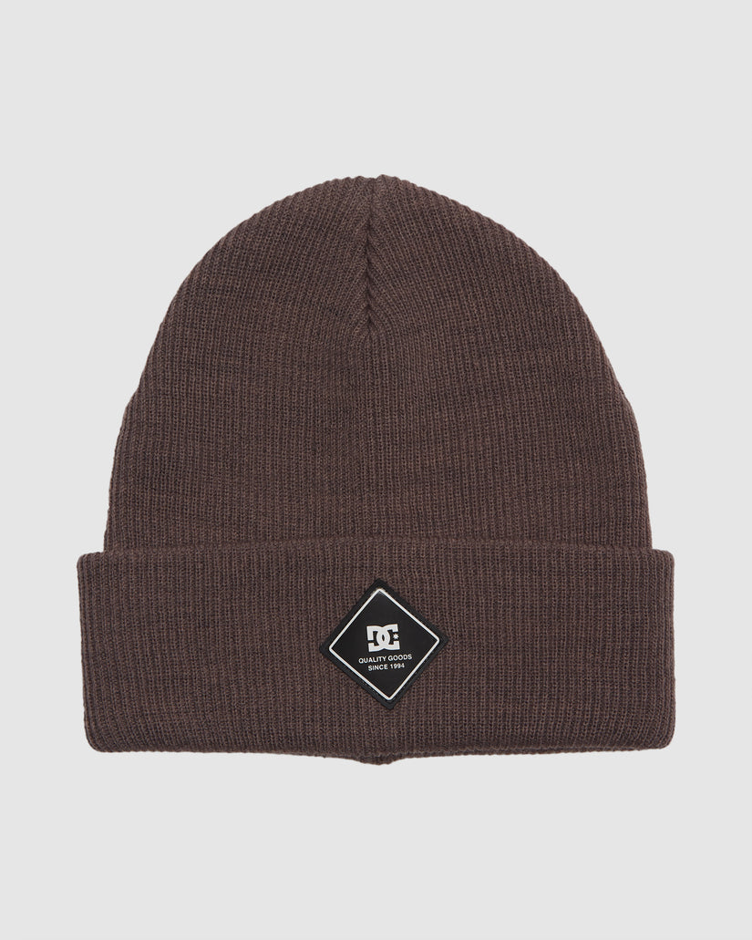 Mens Label Beanie