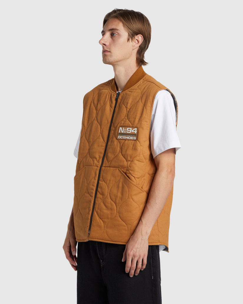 Mens No 94 Worker Vest Quilted Jacket