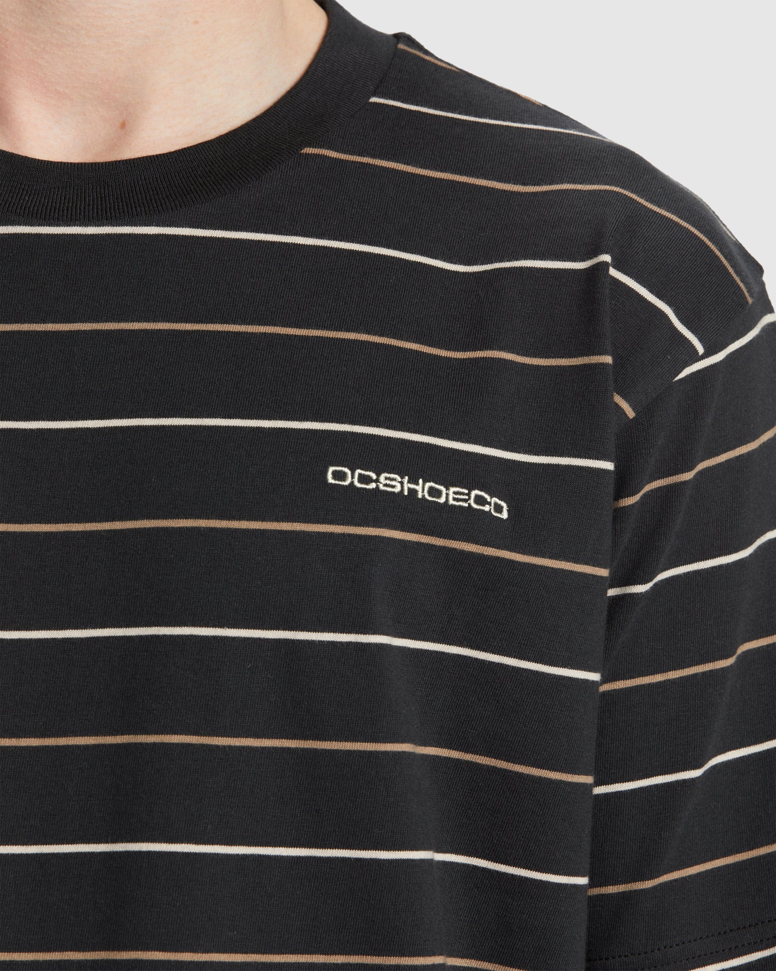 Mens Lowstate Stripe T-Shirt