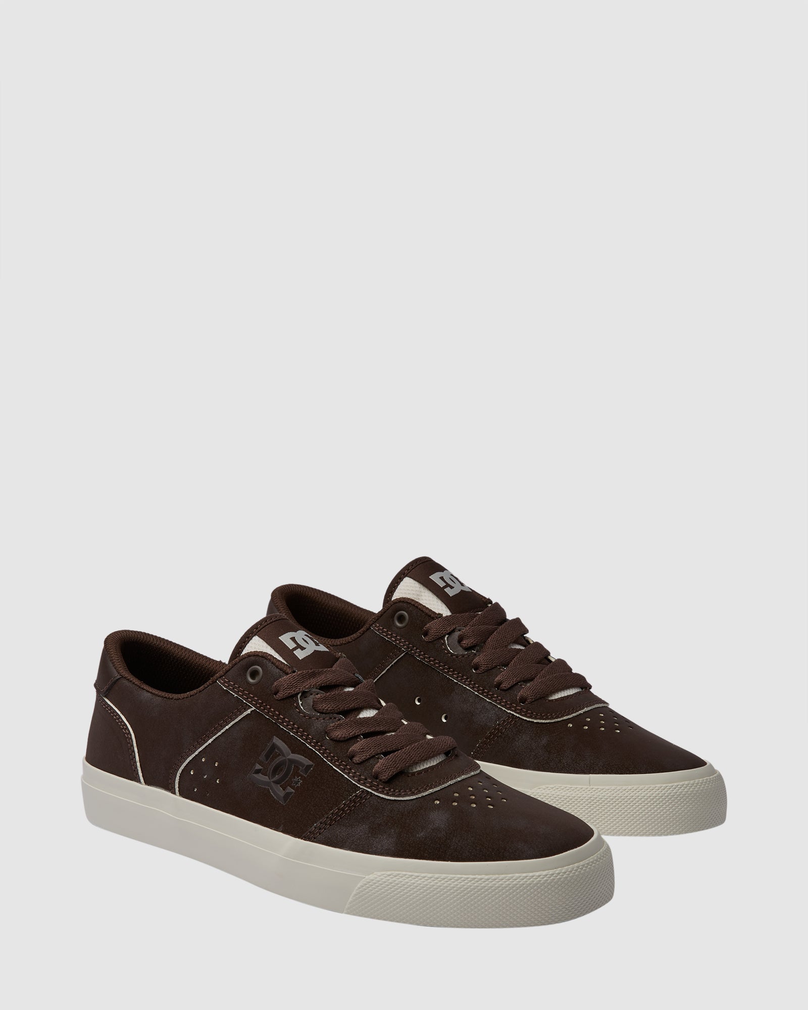Mens Teknic Leather Skate Shoes