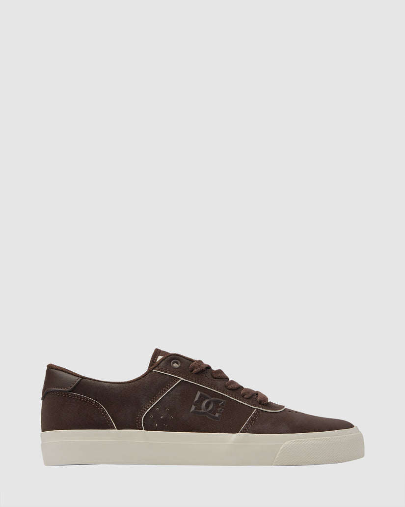 Mens Teknic Leather Skate Shoes