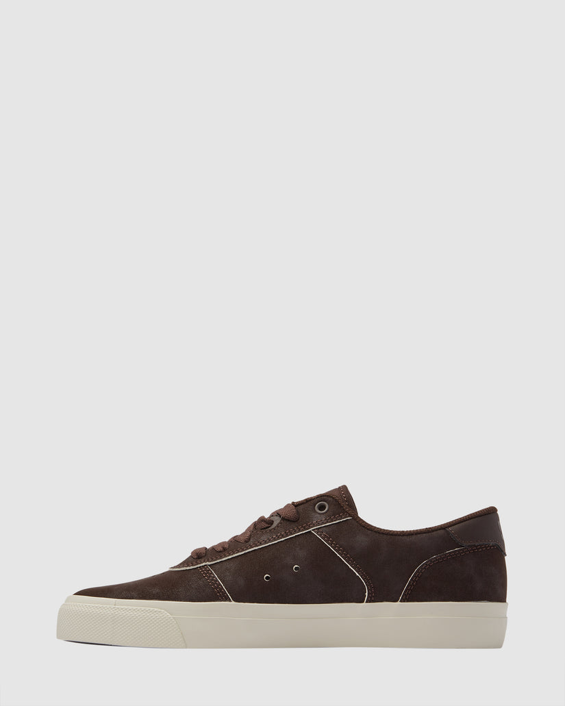 Mens Teknic Leather Skate Shoes