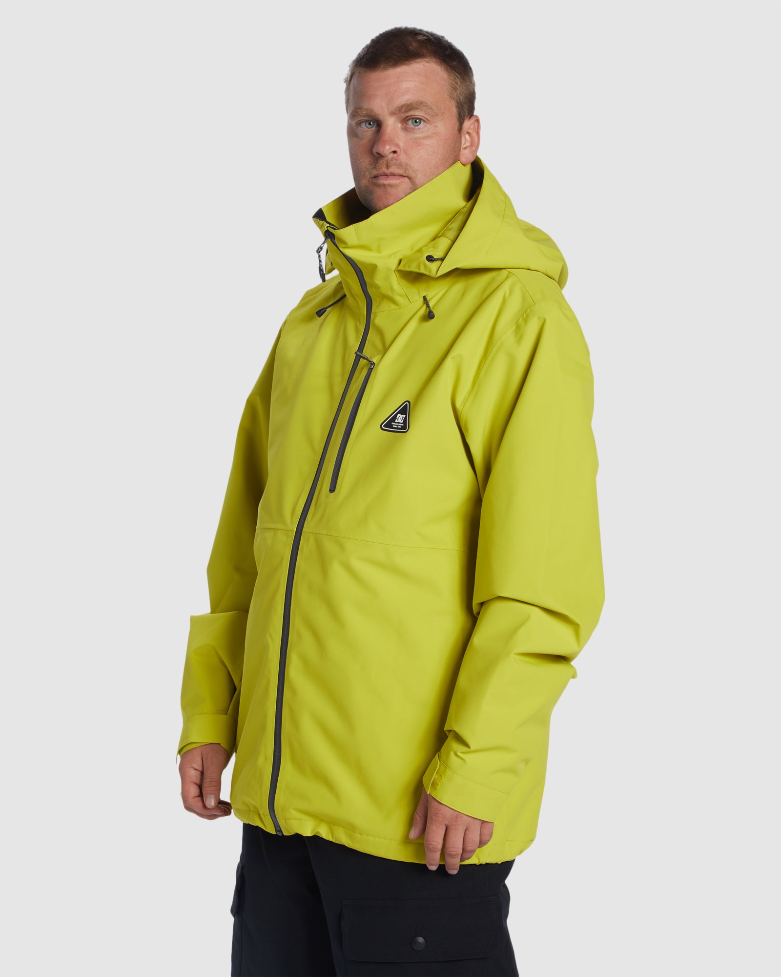 DC 30K イエローフード付きジャケット Buy Mens Basis 30K Snow Jacket by DC Shoes | Surf Dive 'n Ski