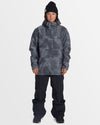 Mens Basis Print Snow Jacket