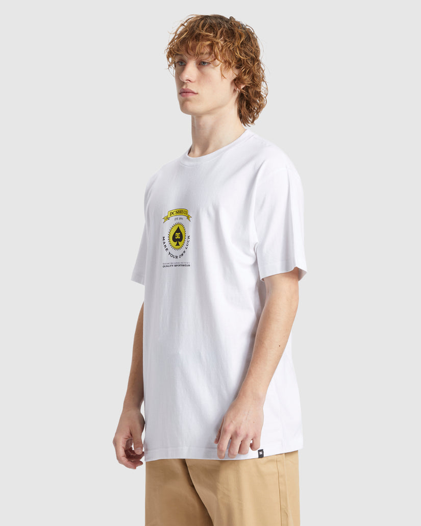 Mens Lucky Hand Heritage Short Sleeve T-Shirt