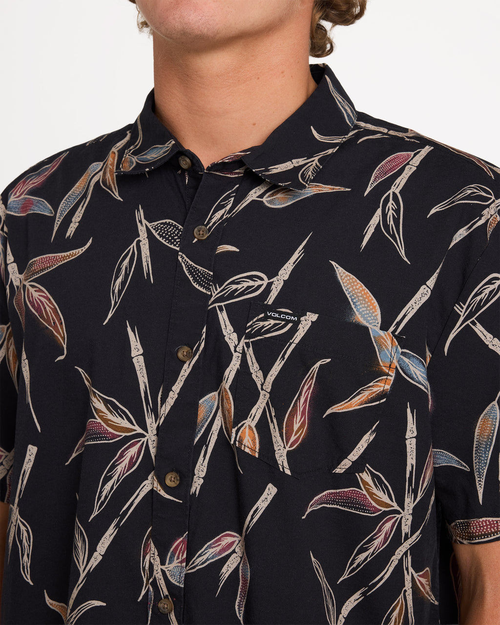Mens Scaler Stone Woven Short Sleeve Shirt