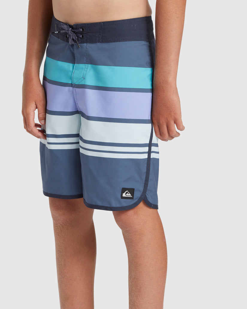 Boys 8-16 Everyday Stripe 17" Boardshorts