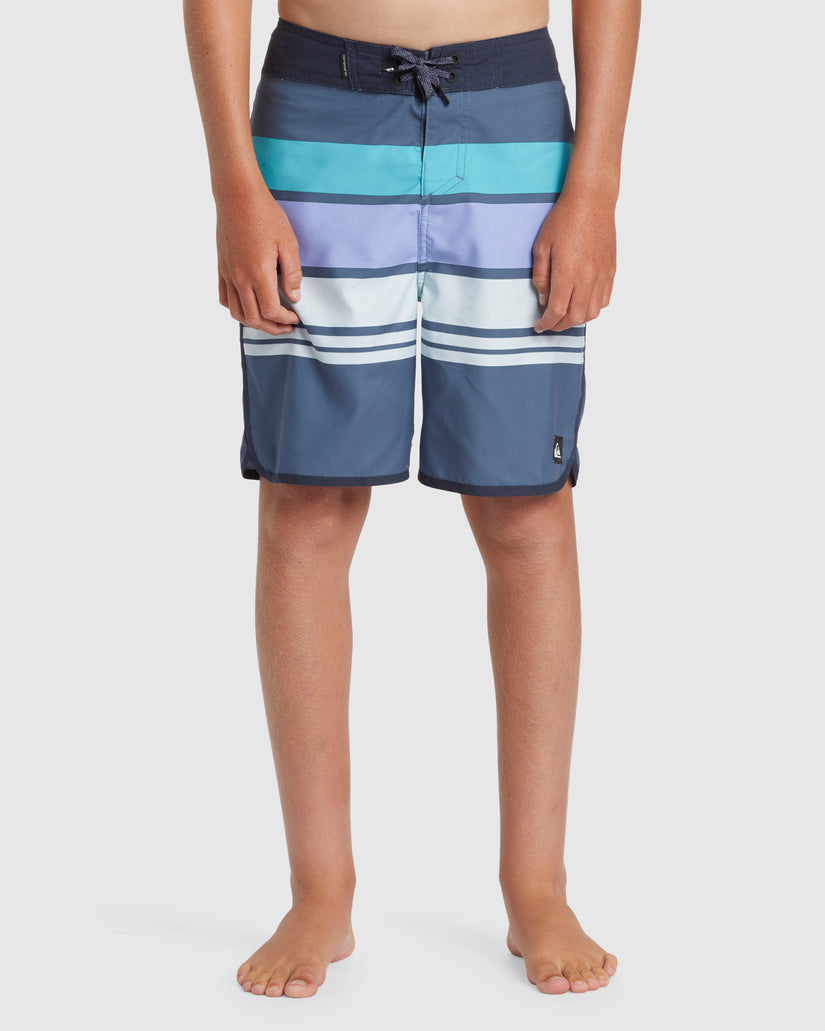 Boys 8-16 Everyday Stripe 17" Boardshorts